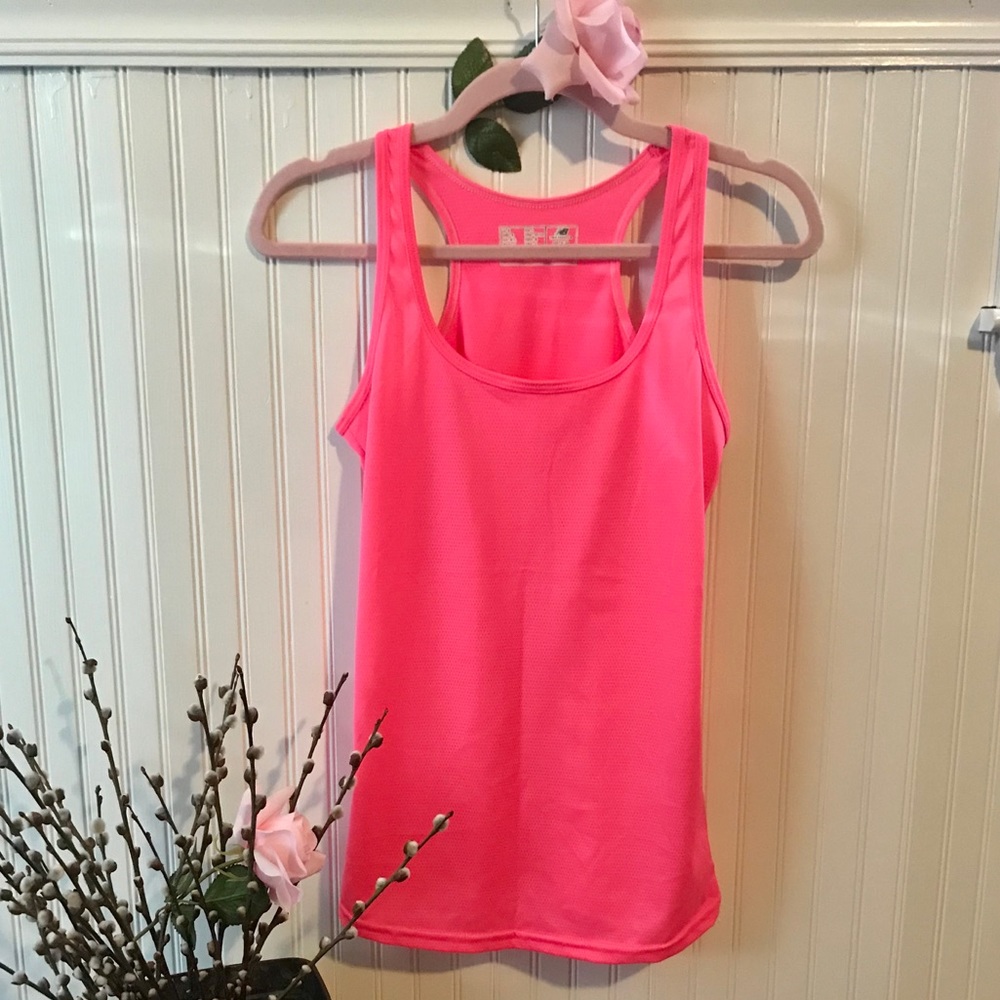 New Balance | Bright Pink Racerback Tank